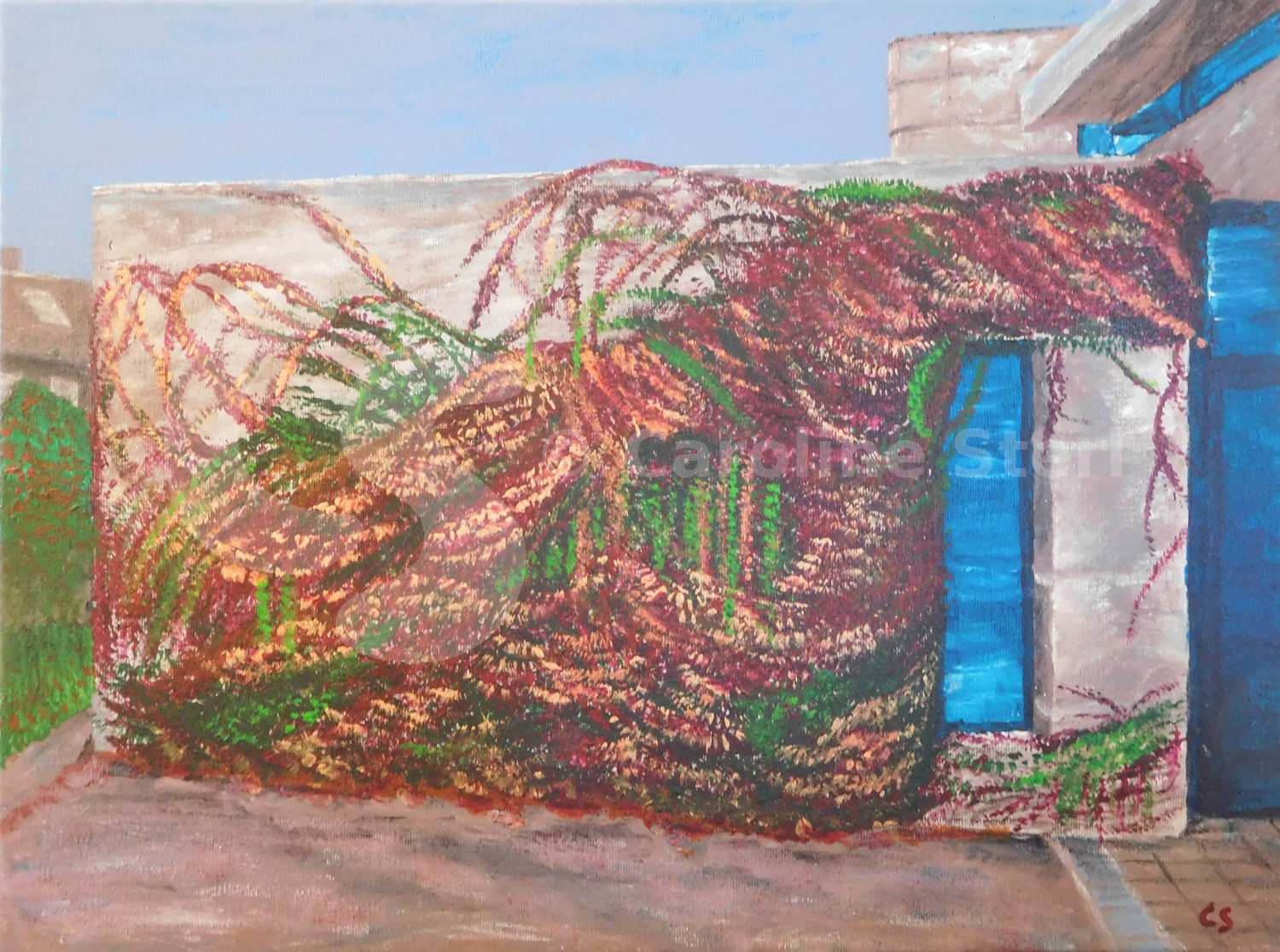 Painting: Graveyard Garlands